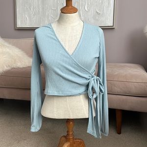 Long Sleeve CrissCross Top